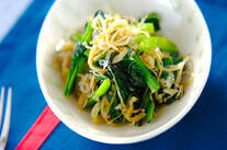 カブの葉の炒め物