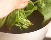 ほうれん草キーマカレーの作り方1