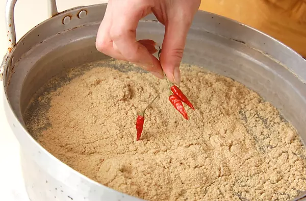 筍ご飯の下準備2