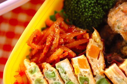 ニンジンのチーズきんぴら