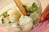 松の実と小松菜の混ぜご飯の作り方の手順3