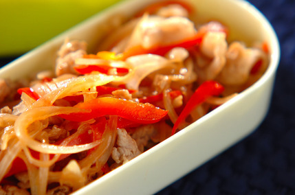 ポークオニオン炒め