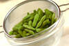 ゆで枝豆+ビールの作り方の手順3