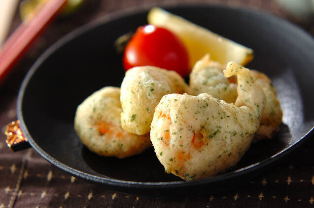 エビの中華風天ぷら