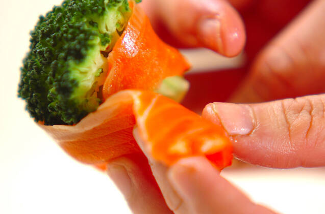 サーモンサラダの作り方の手順2