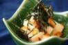 長芋のおかか梅和えの作り方の手順