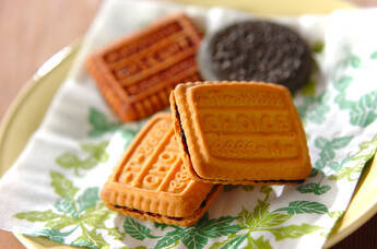 クッキーのチョコサンド