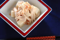 ささ身の梅マヨ和え