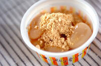 白花豆のきな粉がけ