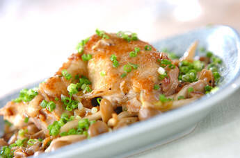 チキンのオニオンソース