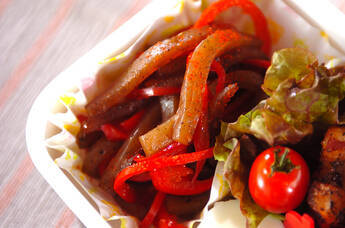 つきコンニャクのきんぴら