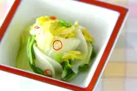 白菜のさっと漬け