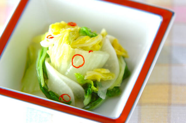 白菜のさっと漬け
