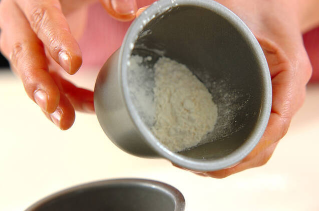 黒糖蒸しパンの作り方の手順4