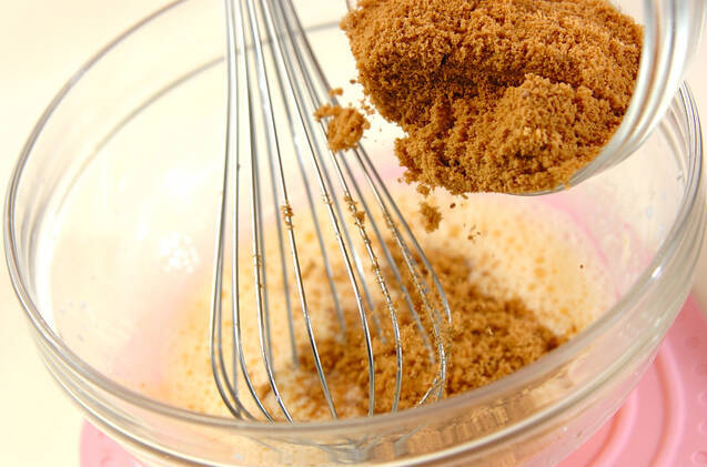 黒糖蒸しパンの作り方の手順6