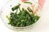 菊菜のごま和えの作り方の手順3