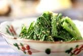 菊菜のごま和え