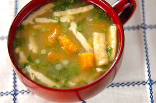カボチャのみそ汁