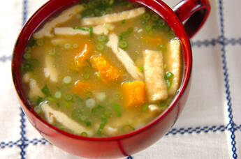 カボチャのみそ汁