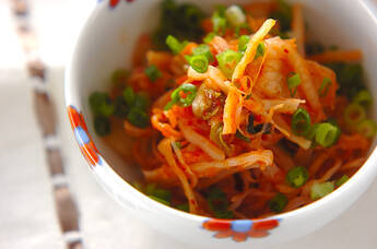 サキイカのキムチ和え