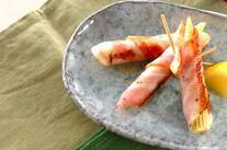 ベビーコーンベーコン焼き