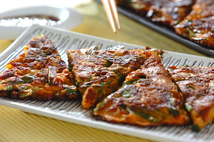 納豆キムチチヂミ