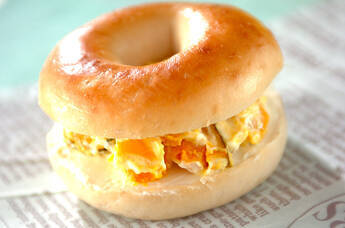 ベーグルサンド