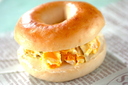 ベーグルサンド