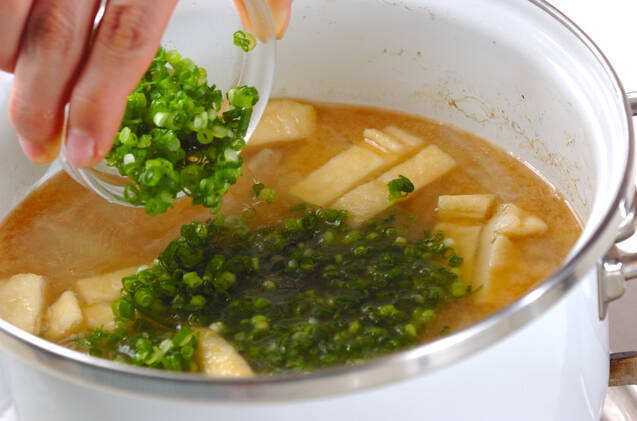 大根のみそ汁の作り方の手順4