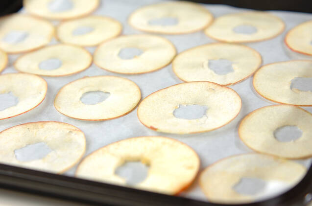 リンゴチップスの作り方の手順4