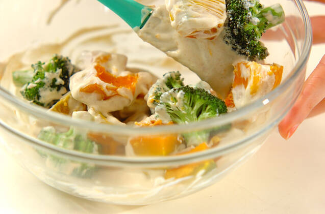 さわやかカボチャのサラダの作り方の手順5