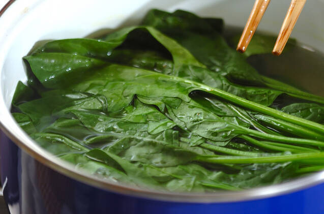 ホウレン草の白和えの作り方の手順5