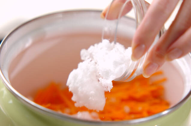 甘辛鶏そぼろとふんわり卵の4色丼の作り方の手順6