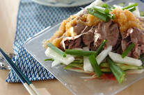 牛肉の冷しゃぶサラダ仕立て