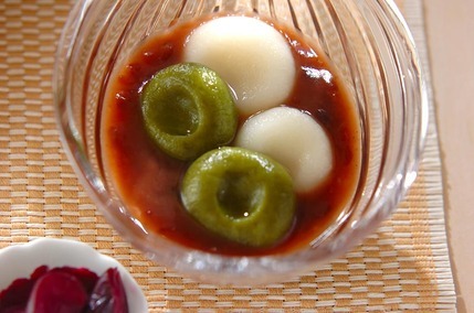 白玉冷ぜんざい