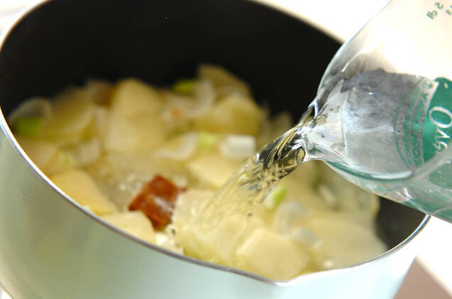 ポテトのスープの作り方の手順3