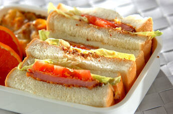 ハムカツサンド