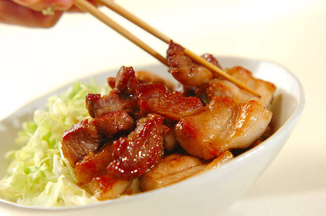 豚肉の甘辛丼の作り方の手順8