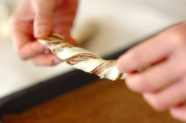 チョコスナックパンの作り方の手順9