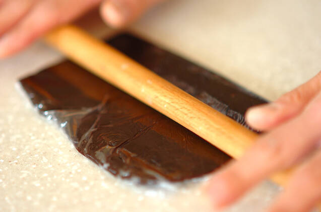 チョコスナックパンの作り方の手順3