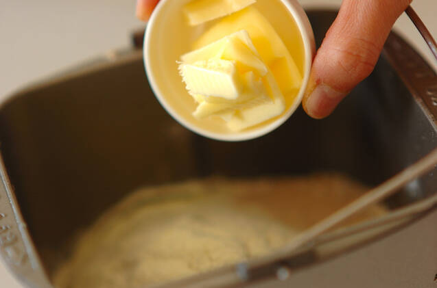 チョコスナックパンの作り方の手順4