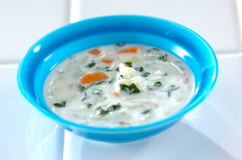 カリフラワーのミルク煮