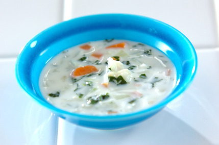 カリフラワーのミルク煮