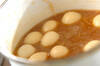 ウズラの卵のショウガ煮の作り方の手順2