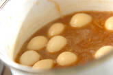 ウズラの卵のショウガ煮の作り方1