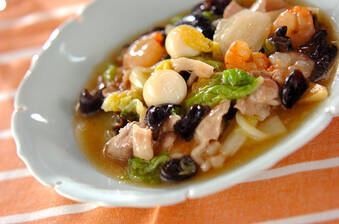 具だくさん！豚肉と白菜の中華うま煮