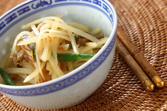 ポテトのザーサイ和え