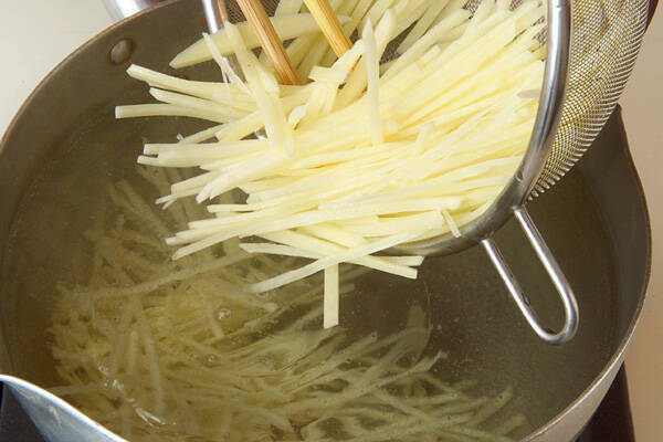 ポテトのザーサイ和えの作り方の手順2