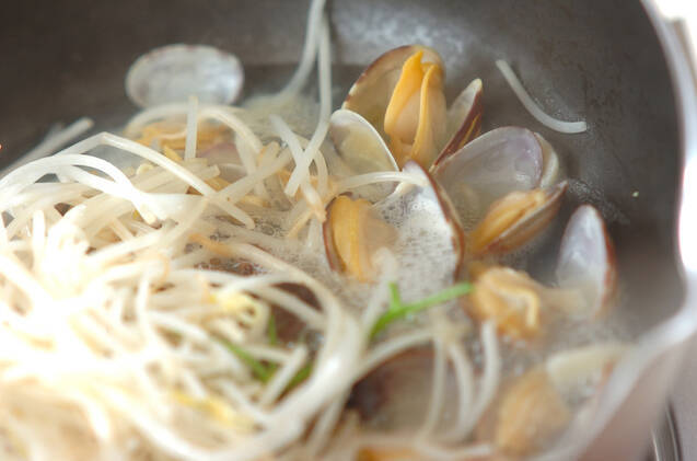 モヤシボンゴレの作り方の手順3