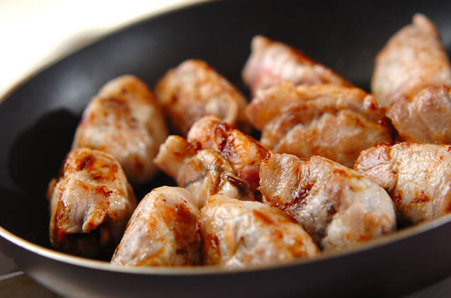 カブの豚肉中華風巻きの作り方の手順3